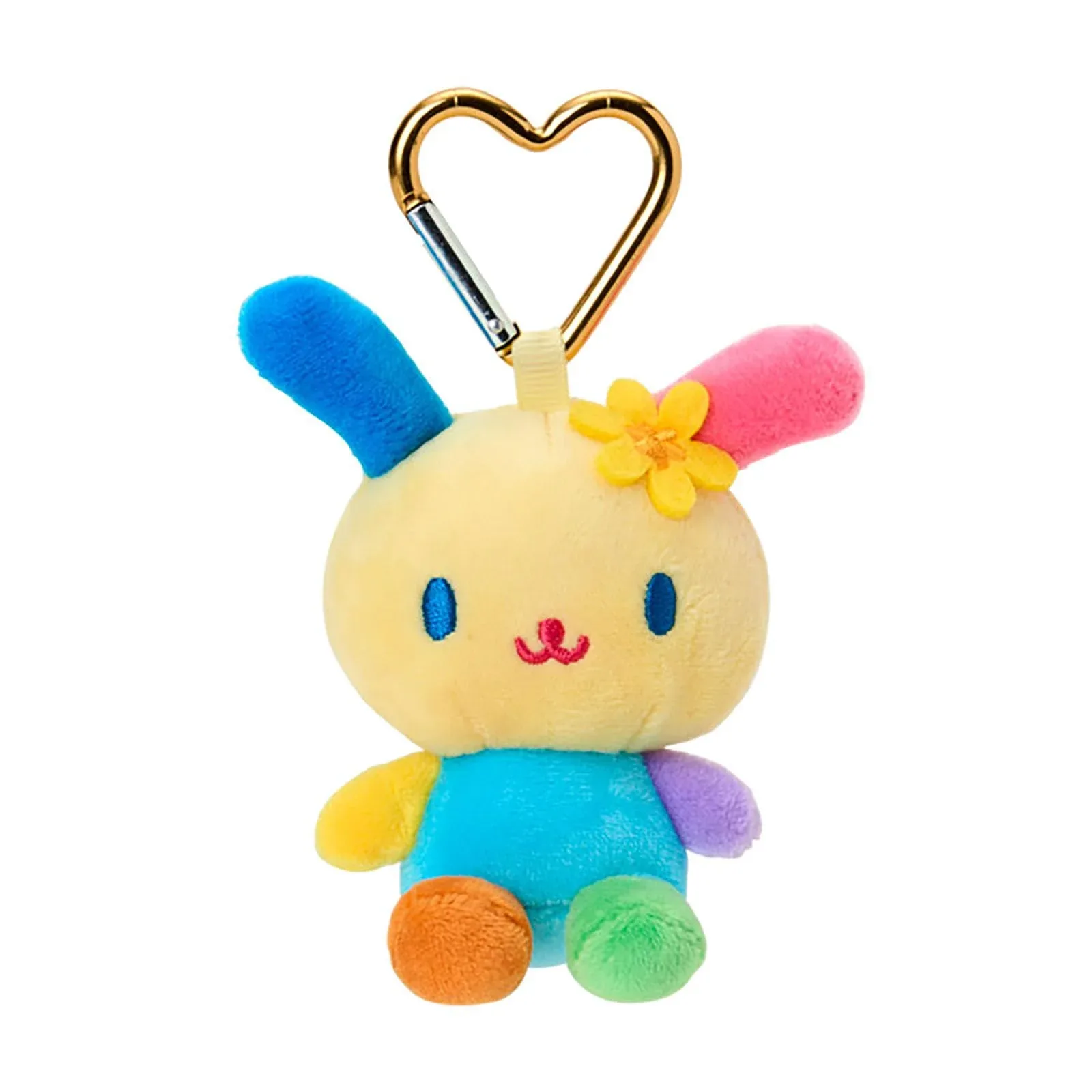 Sanrio Usahana Mini Mascot Holder Polyester Steel 175366