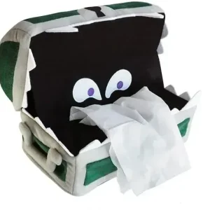 Square Enix Smile Slime Plush Tissue Box Cover Green 28x14x20cm