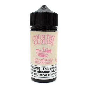 Strawberry Milkshake - 3mg - Country Clouds - 100mL