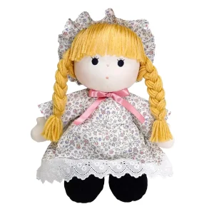 Sun Arrow Little Sisters Newborn Hoppeko-Chan Plush Toy K-9586 H28Cm