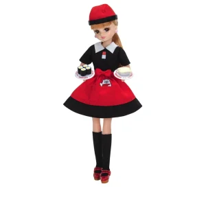 Takara Tomy Licca-Chan LW-12 Sushiro Dress Set for Ages 3+ Dress-Up Play