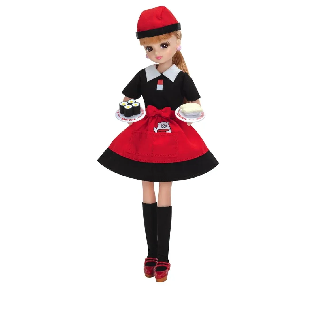 Takara Tomy Licca-Chan LW-12 Sushiro Dress Set for Ages 3+ Dress-Up Play