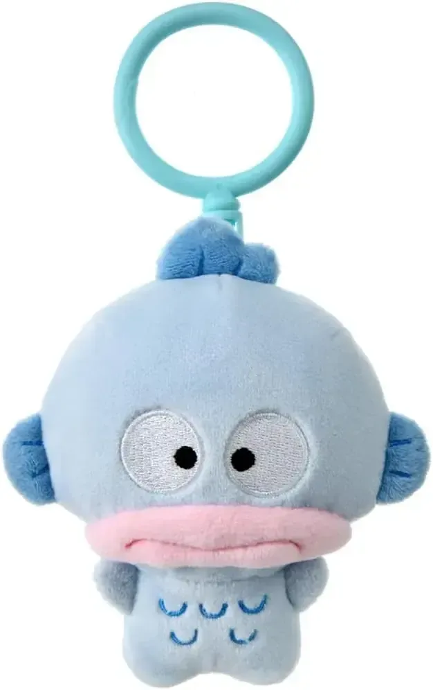 Takara Tomy Puni Sew Hangyodon Plush Key Chain Toy