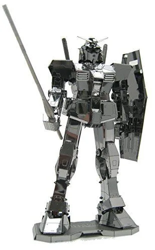 Tenyo Metallic Nano Puzzle Premium Series Rx-78-2 Gundam Model Kit