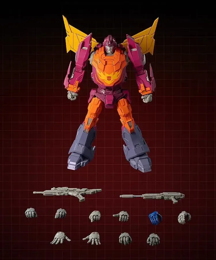 Threezero Transformers MDLX Hot Rod Die Cast Figure, 7.1 Inch - Image 2