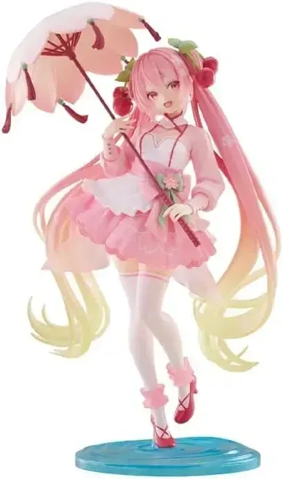 Thunder Tech Sakura Miku AMP Figure Sakura Dress – Ideal for Display