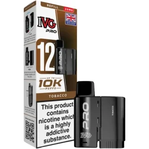 Tobacco IVG Pro pod & refill 12ml
