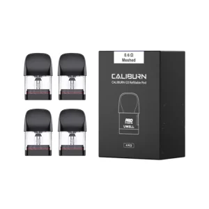 Uwell Caliburn G3 Replacement Pods - Pk of 4
