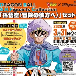 V Jump Editorial Dragon Ball S.H.Figuarts Goku Posing Figure Set