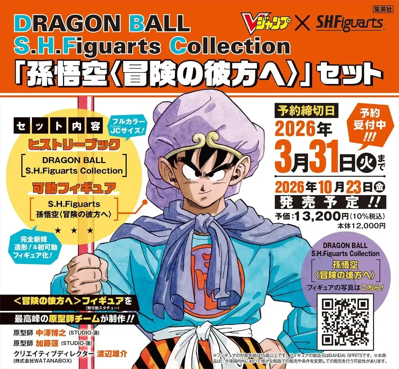 V Jump Editorial Dragon Ball S.H.Figuarts Goku Posing Figure Set