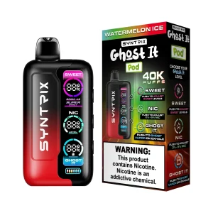 Watermelon Ice - Syntrix Ghost It 40k Disposable Vape