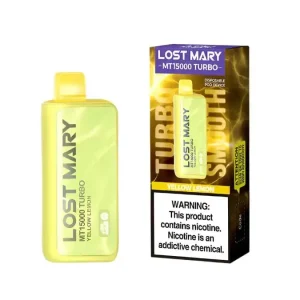 Yellow Lemon - Lost Mary MT15000 Turbo Disposable Vape