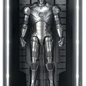 ZD Toys Iron Man MK2 ABS Articulated Figure Hall of Armor 7-inch