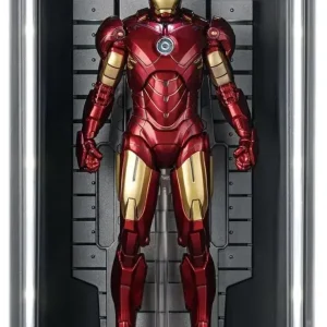 ZD Toys Iron Man Toys MK4 Hall of Armor Action Figure 7-Inch