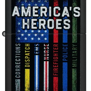 Zippo Lighter - Buck Wear American Heroes