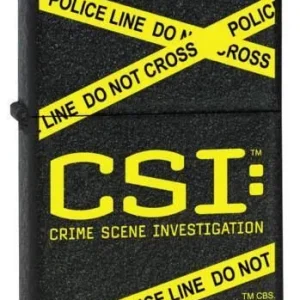 Zippo Lighter - CSI : Crime Scene Investigation Logo