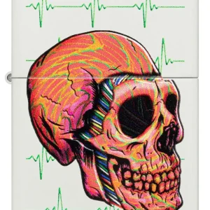 Zippo Lighter - Cyber Skull