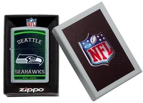 Zippo Lighter - NFL Seattle Seahawks - Image 2
