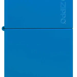 Zippo Lighter - Sky Blue Matte w/ Zippo Logo