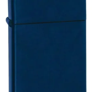Zippo Lighter - Slim Navy Blue Matte