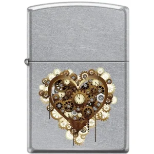 Zippo Lighter - Steampunk Heart