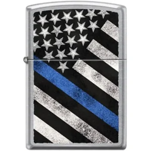 Zippo Lighter - Thin Blue Line