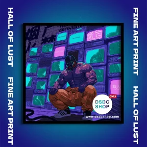【Merchandise Pre-sale ONLY】HALL OF LUST - KINKY GALLERY Fantasy Series - Fine Art Print -Studio BS-DSDC SHOP