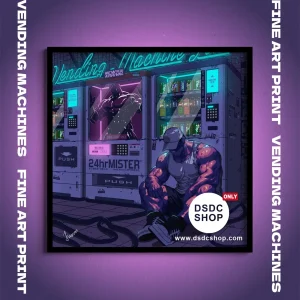 【Merchandise Pre-sale ONLY】VENDING MACHINES- KINKY GALLERY Fantasy Series - Fine Art Print -Studio BS-DSDC SHOP
